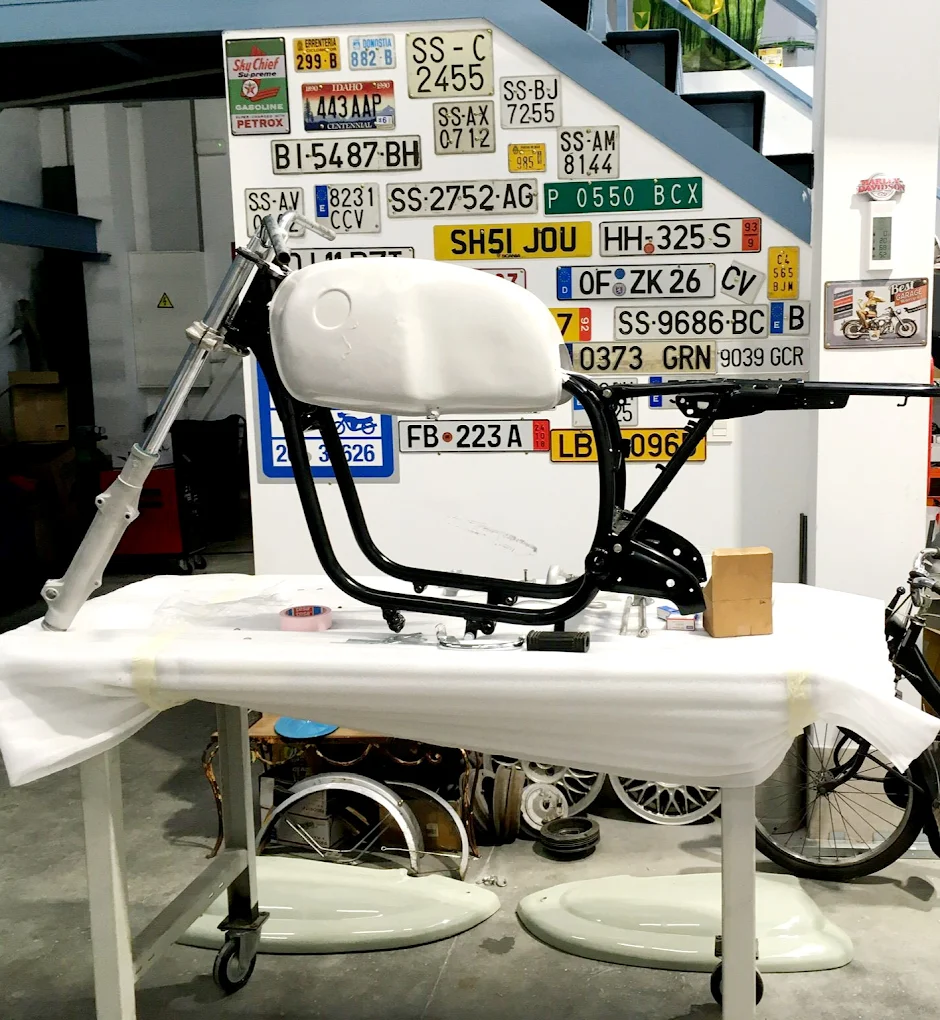 restauración motos